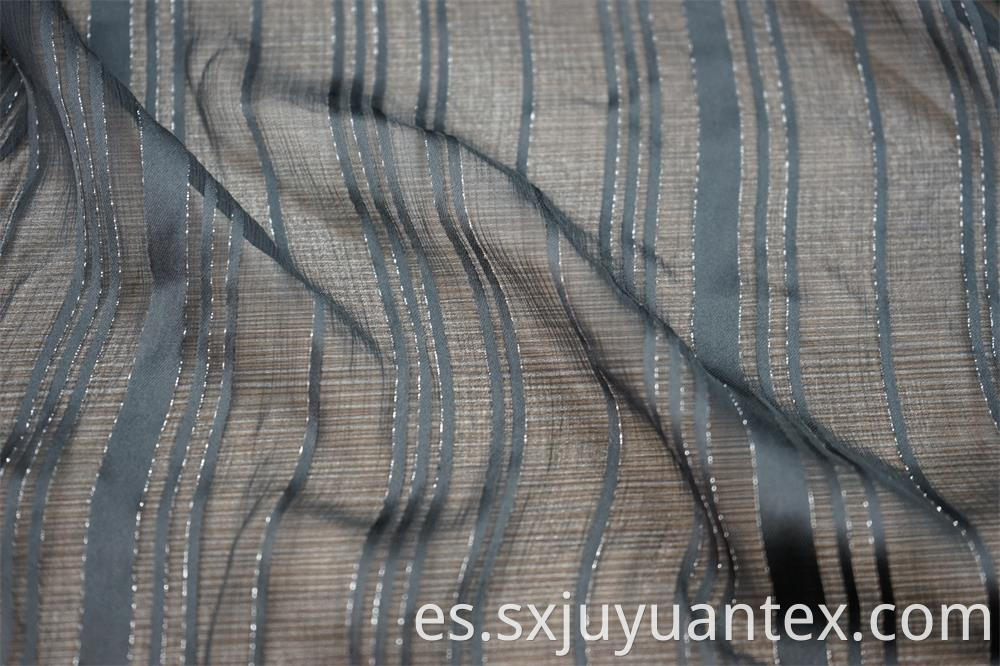 Viscose 50D Filament Stripe Dobby Fabric